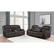 preview thumbnail 8 of 25, Greer Transitional Upholstered Reclining Sofa Set