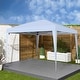 preview thumbnail 11 of 13, GDY 10 x 10 Outdoor Canopy Pop Up Canopy Tent with Slant Leg White