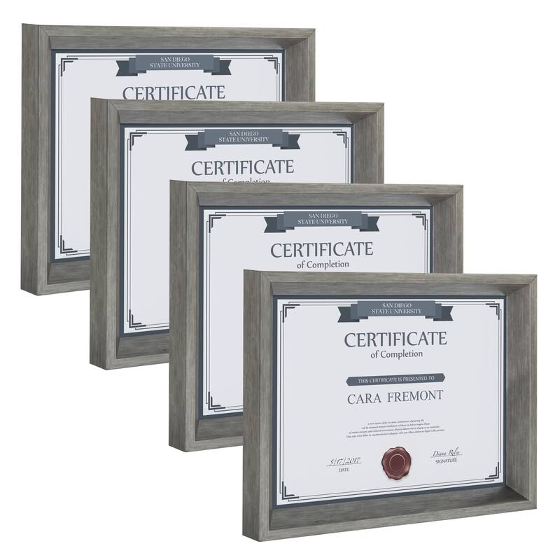 Kate and Laurel Calter Inset Picture Frame Set