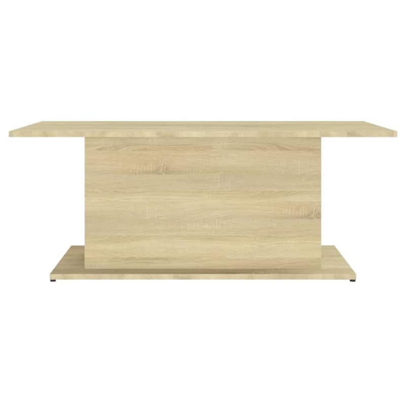 vidaXL Coffee Table Accent End Side Sofa Table for Living Room Engineered Wood - 40.2" x 21.9" x 15.7"