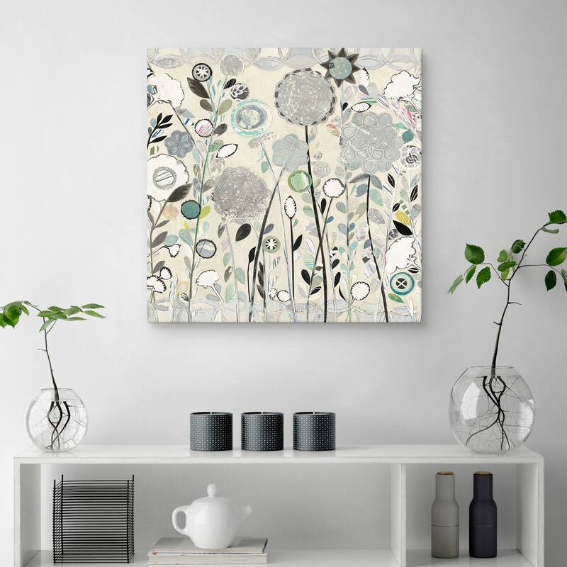 Interlocking Shadows by Candra Boggs Canvas Art Print
