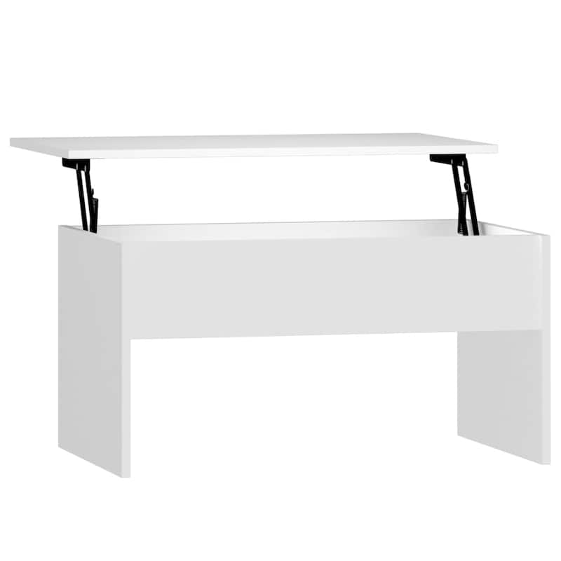 vidaXL Coffee Table Lift Top End Table Accent Side Sofa Table Engineered Wood - 31.5" x 19.9" x 16.3"