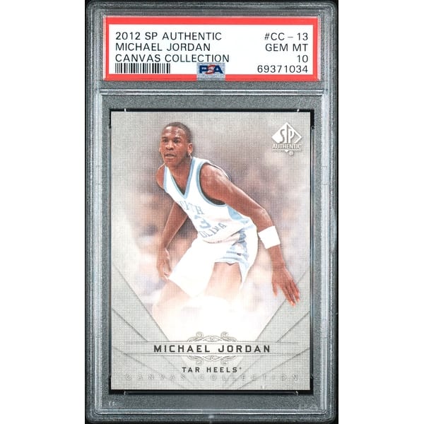 michael jordan graded 10 card Amazon.com: Michael Jordan Original 1996-97 Fleer Decade of Excellence 10th  Anniversay Rookie Card #4