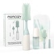 preview thumbnail 1 of 6, Innovative Push-Press Design Bottle Brush Kit - Green - No Size