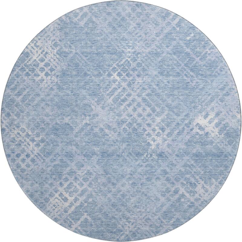 Premium Washable Super Soft Modern Trellis Mayfield Rug