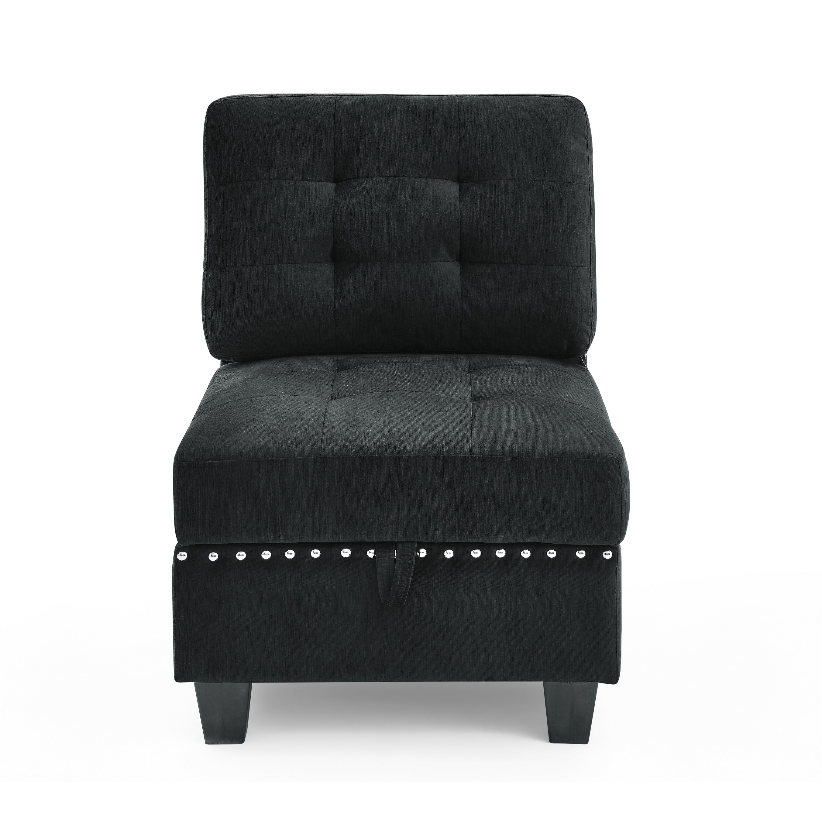 Corner sales ottoman chair