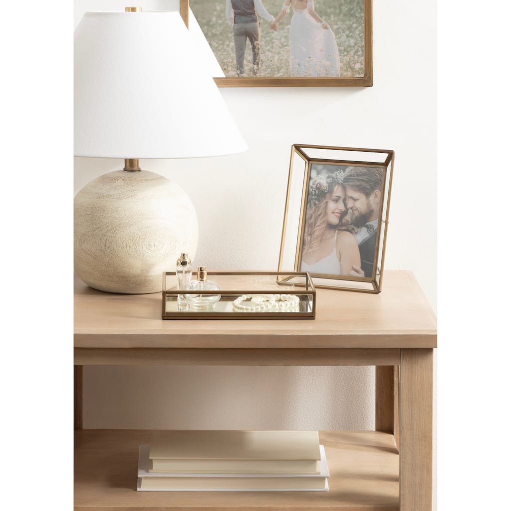 Kate and Laurel Nevala Frame and Tray Set - 2 Piece