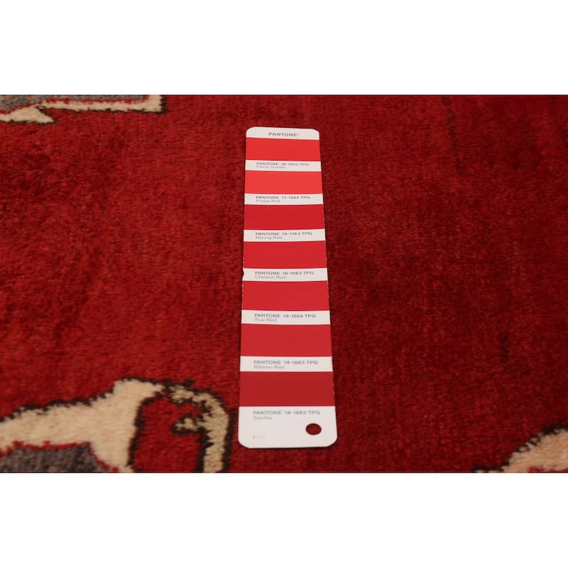 Andelz Red Rug 4'3" x 6'9" - 5'3 x 7'9