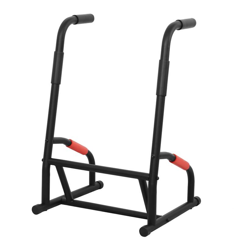 Sunny Health & Fitness Multifunction Dip Station Strength Bar