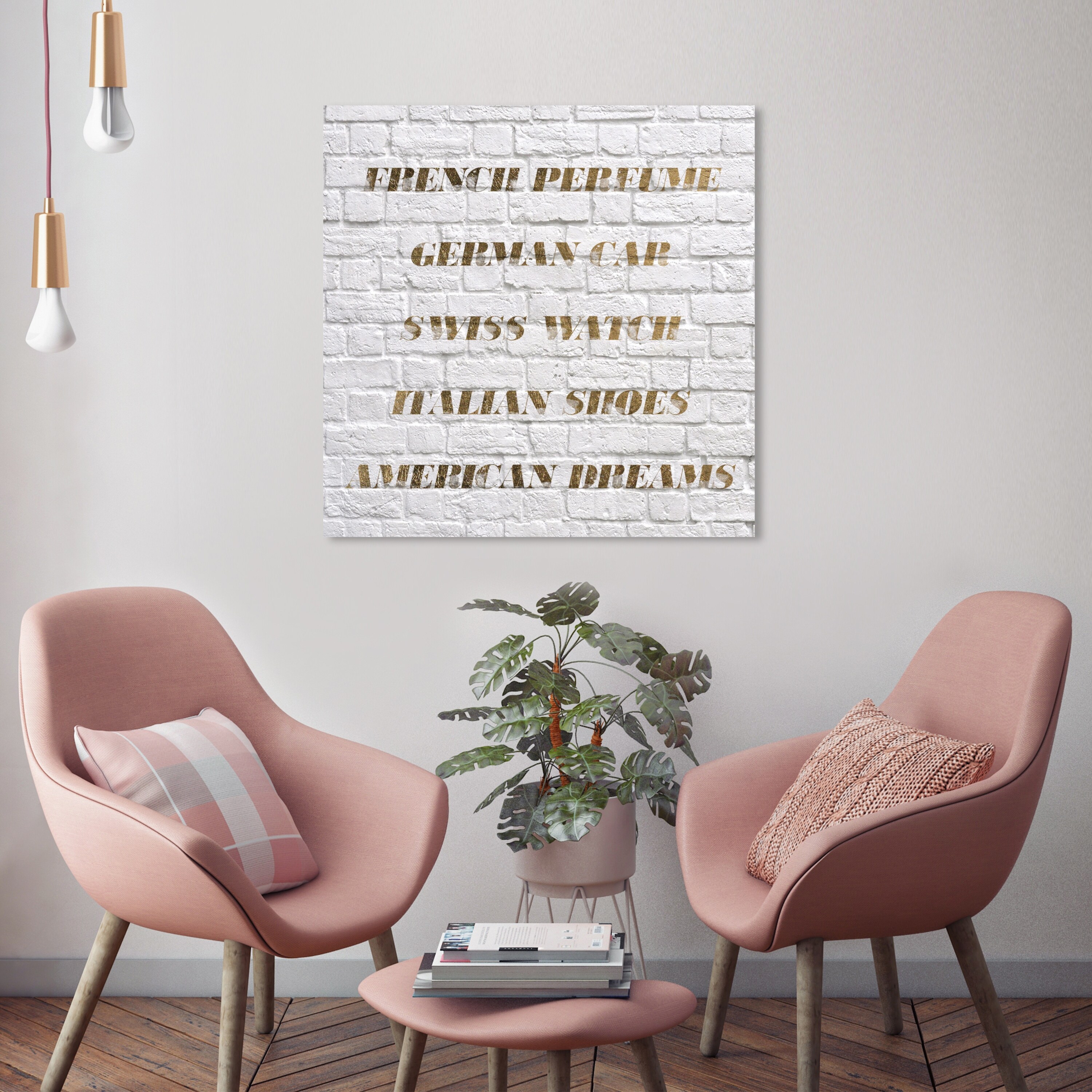 Oliver Gal French Perfume II Typography and Quotes Wall Art