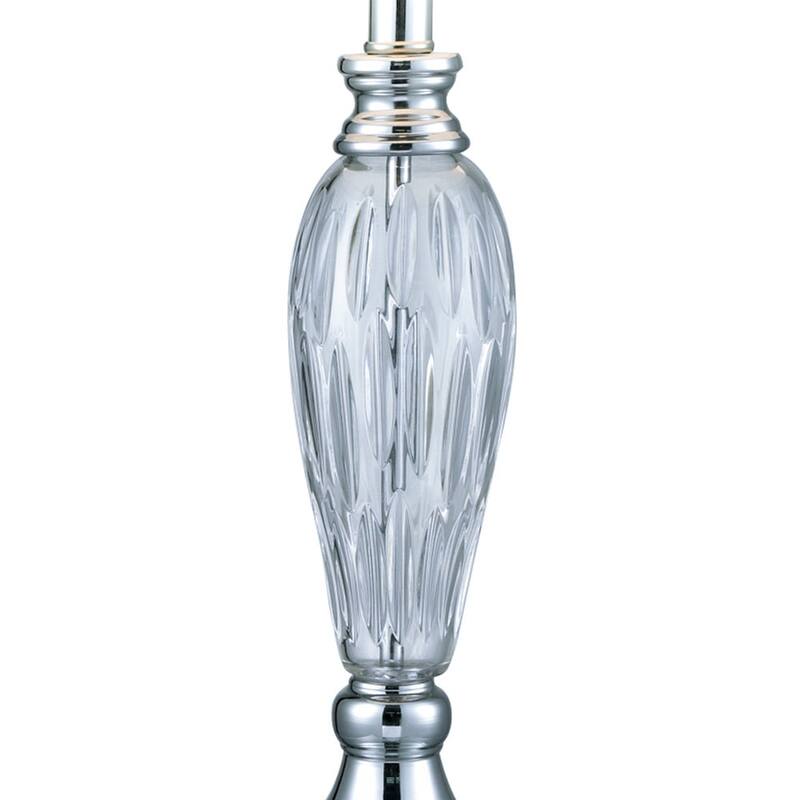 Vella 24 percent Lead Crystal Table Lamp