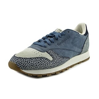 navy leather tennis shoes