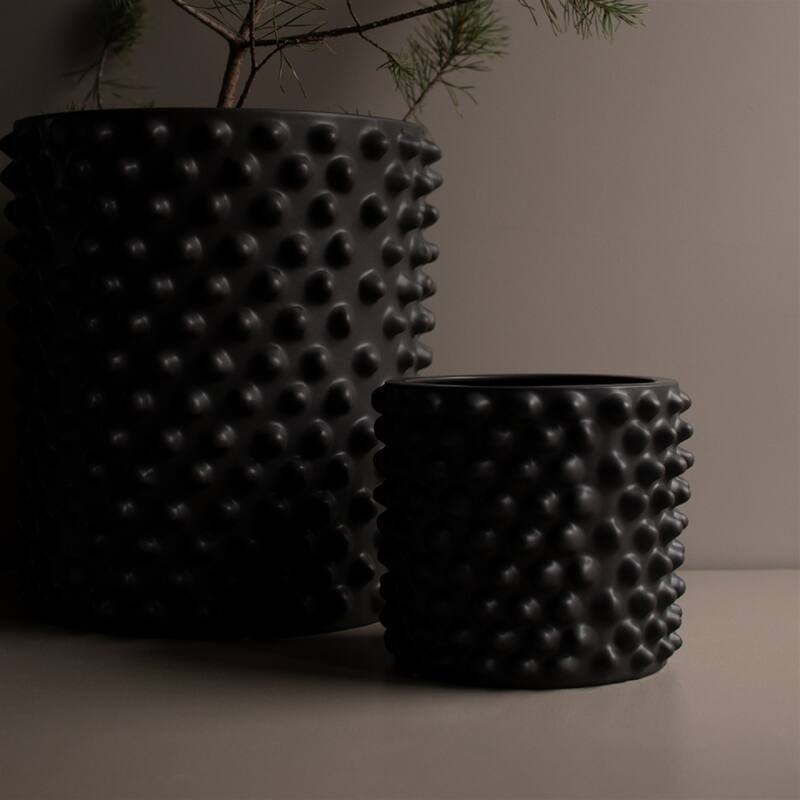 Sm. CLOUDY Planter Dark Grey - Dark Grey
