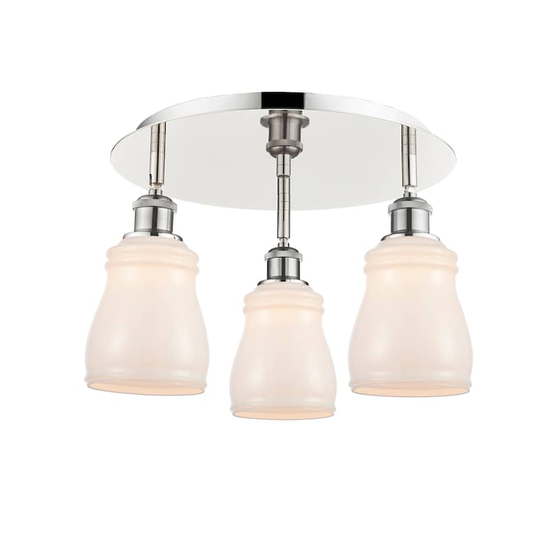 Innovations Lighting Ellery - 3 Light 17" Flush Mount