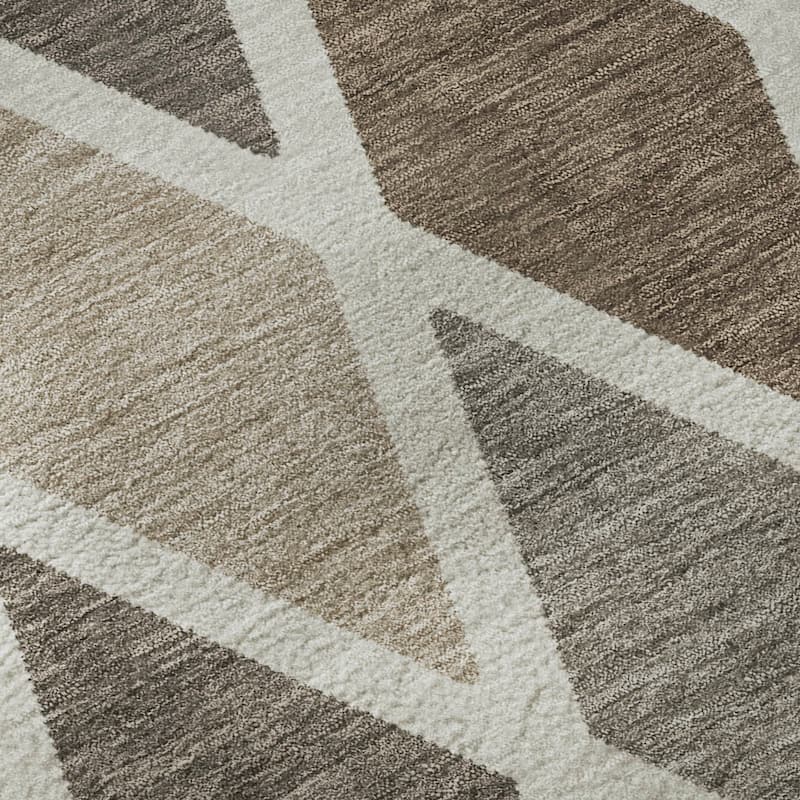 Premium Washable Super Soft Mosaic Diamonds Mayfield Rug