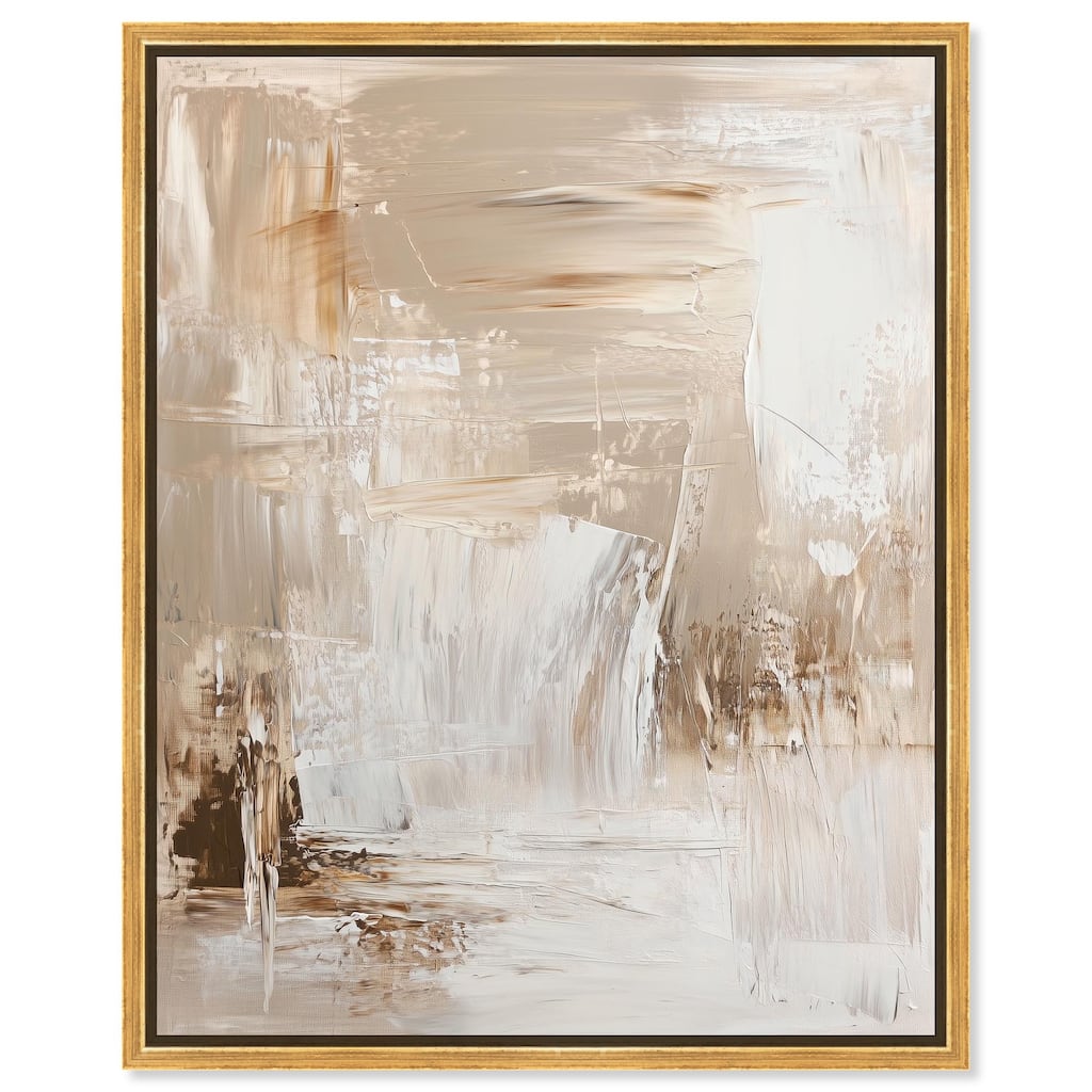 Latte Layers II Canvas by Art Remedy