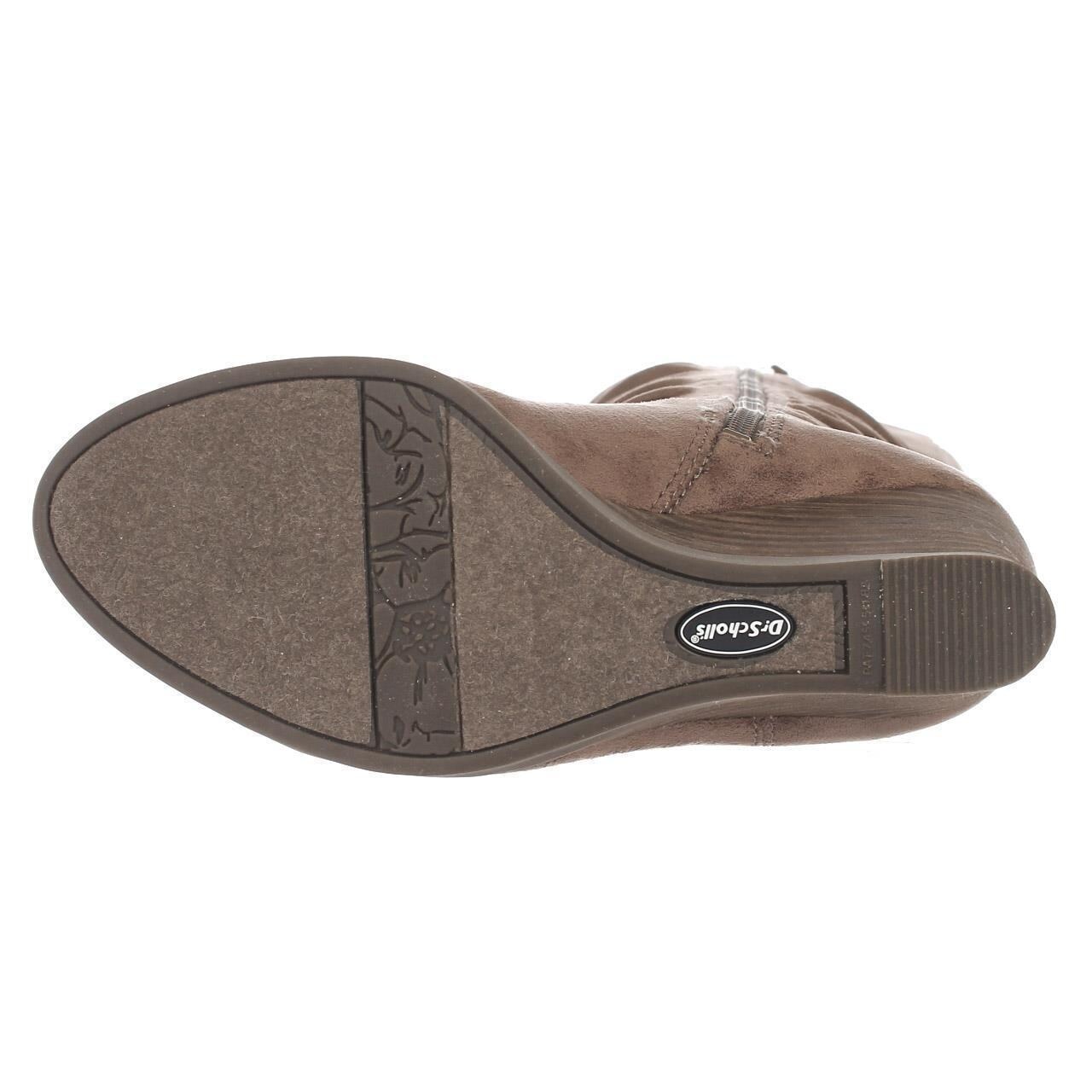 dr scholl's poe wide calf boots