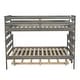 preview thumbnail 10 of 10, Elegant Twin over Full Bunk Bed with Twin Size Trundle