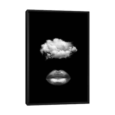 iCanvas "Lips" by Tatiana Amrein Framed