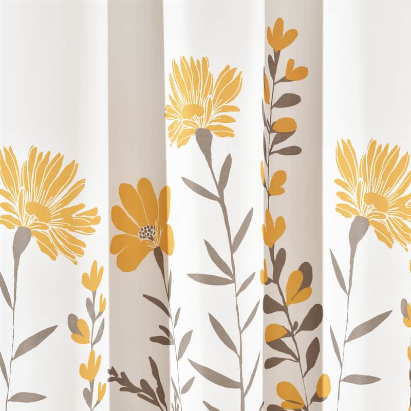 Lush Decor Aprile Room Darkening Window Curtain Panel Pair