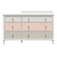 preview thumbnail 31 of 39, Little Seeds Monarch Hill Poppy 6-drawer Changing Table Peach/Taupe