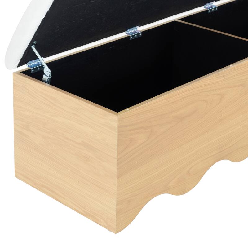 SAFAVIEH Couture Rose Andrea Cushion Top Storage Bench - 62"W x 20"D x 19"H