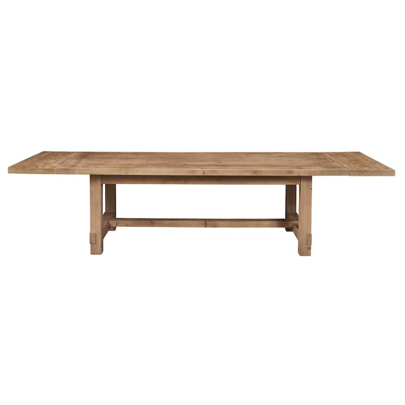 Cape Henry Farmhouse Woodgrain 96-inch Reclaimed Extension Table
