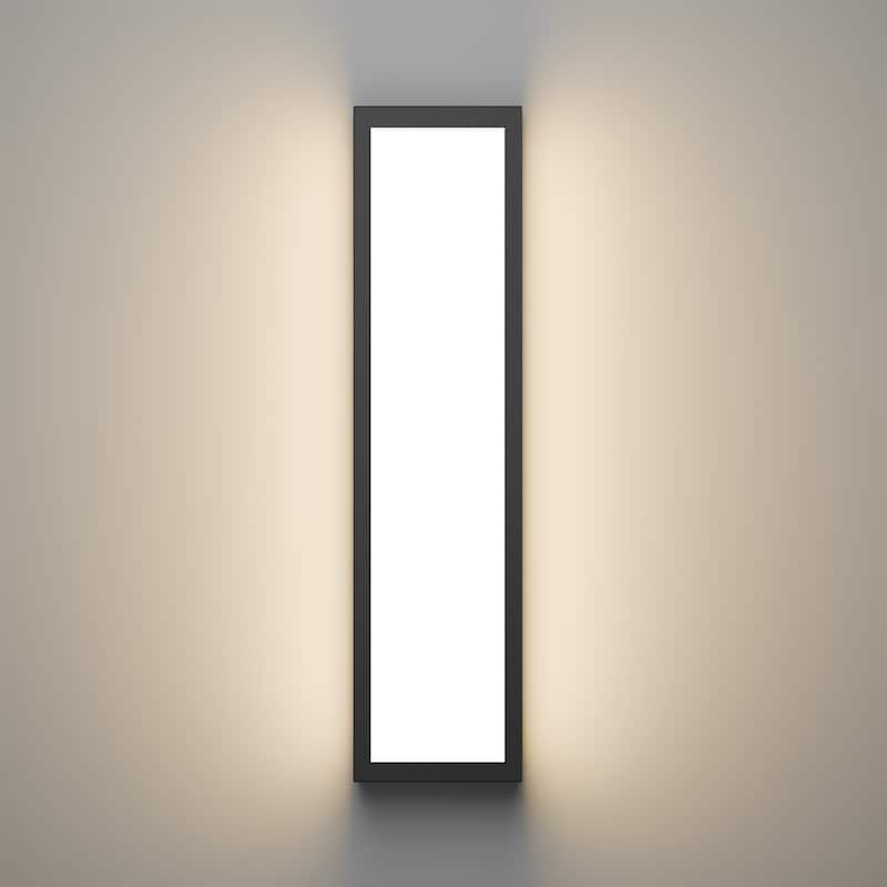 LamQee 23.6" LED Wall Sconce Lights Modern Outdoor Light Fixture