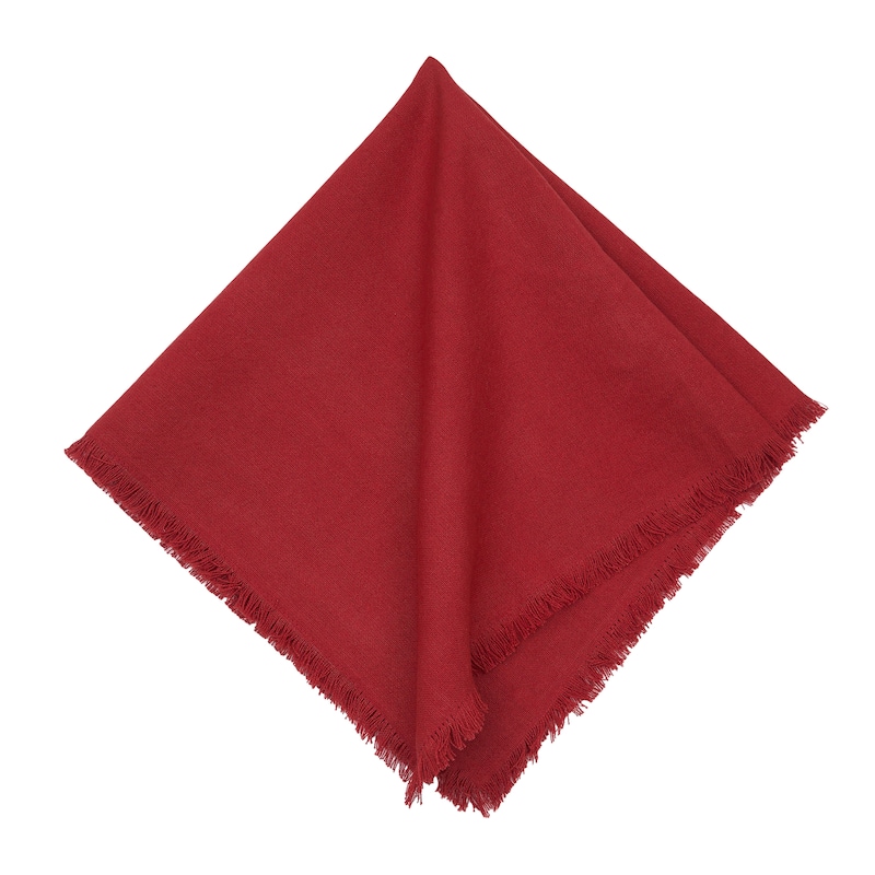 Frayed Cherry Napkin Set of 6