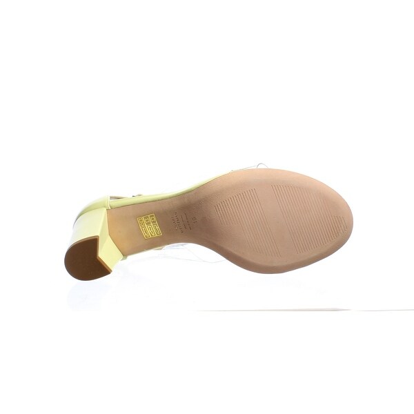 yellow heels size 10