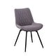preview thumbnail 2 of 6, Monta Grey Tufted Swivel Dining Chairs (Set of 2)