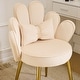 preview thumbnail 28 of 40, Scalloped Petal Velvet Accent Chair with Pillows