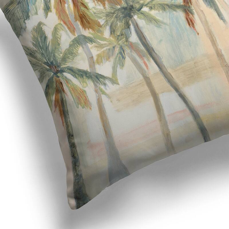 Laural Home The Palms Beach Outdoor Decorative Pillow