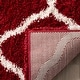preview thumbnail 88 of 145, SAFAVIEH Hudson Shag Ariola Trellis 2-inch Thick Rug