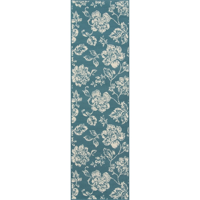 Momeni Baja Floral Blooms Indoor Outdoor Rug