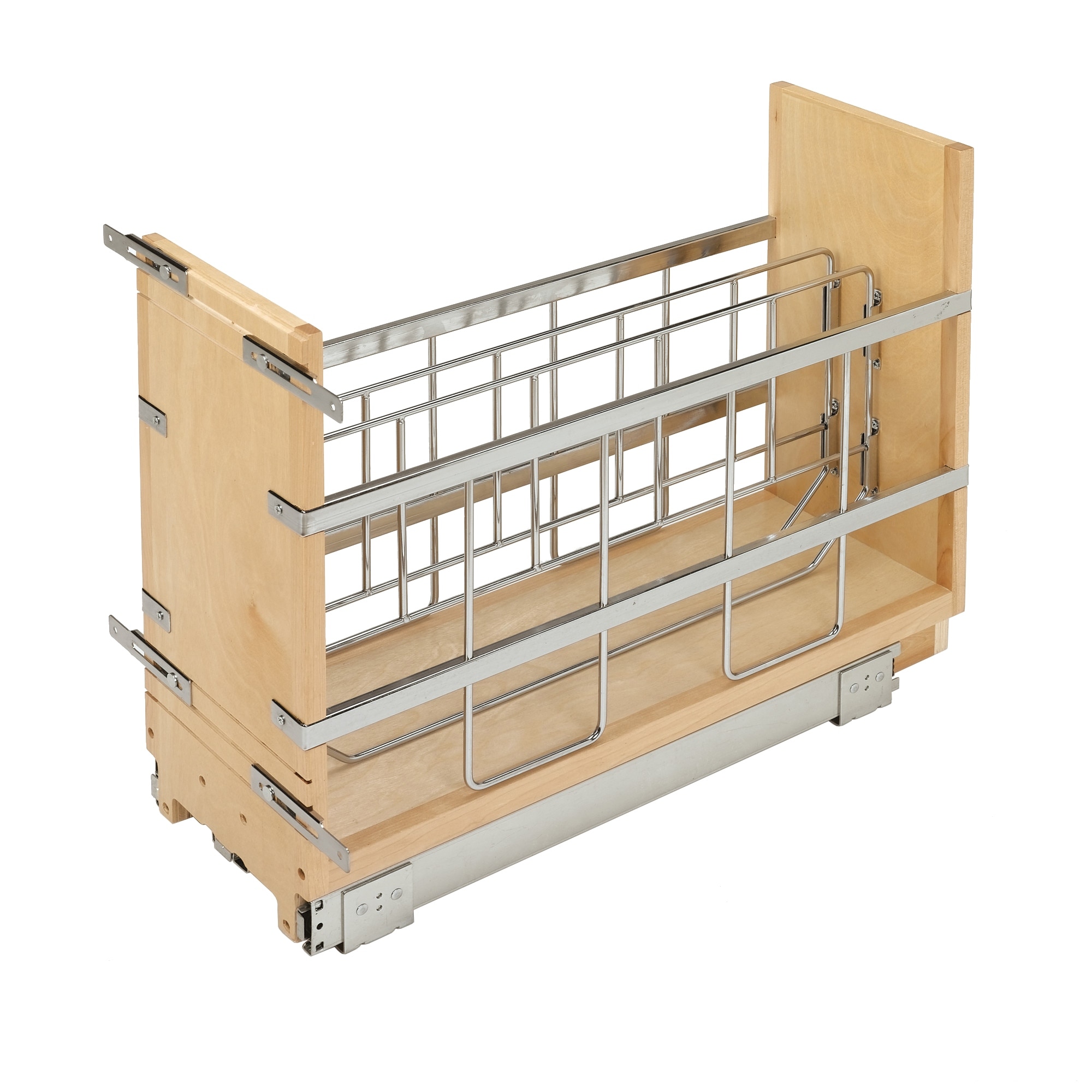 Rev-A-Shelf 5WB1-2422CR-1 24 x 22 inch Wire Basket Pull Out Cabinet Organizer