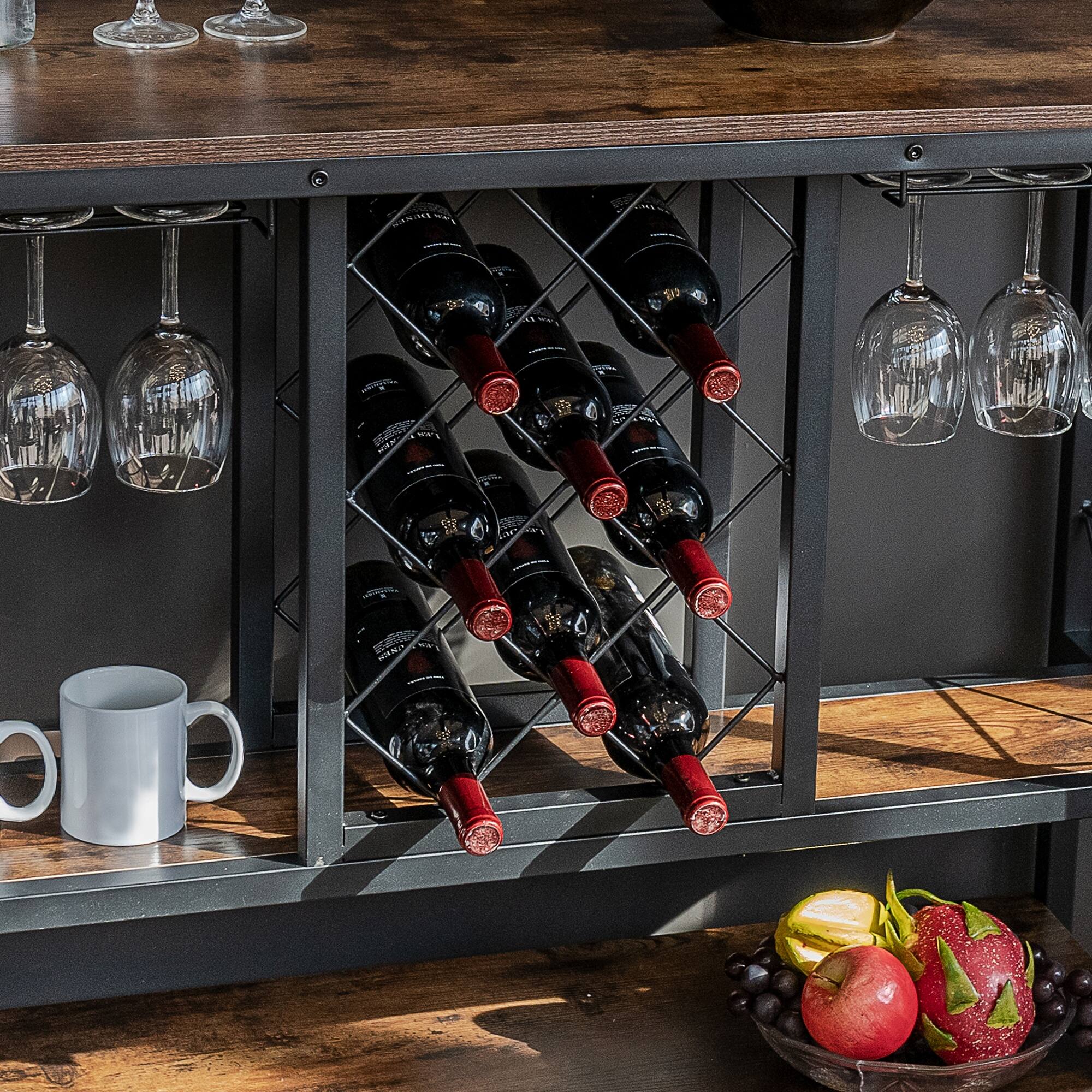 Bar Cart with Wine Rack On Sale Bed Bath & Beyond 35206178