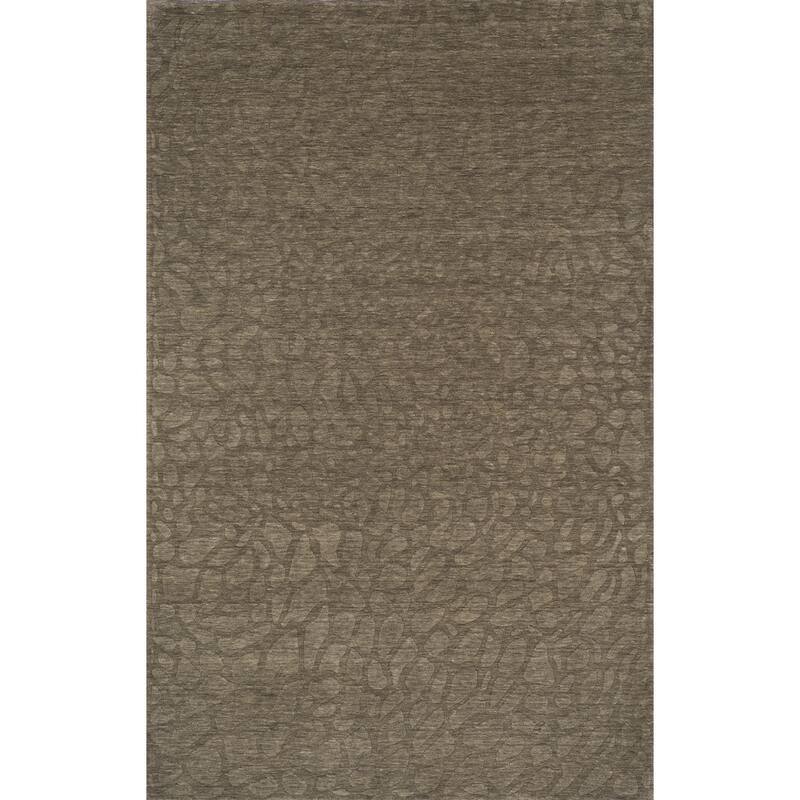 Momeni Gramercy Hand Loomed Wool Contemporary Solid Area Rug