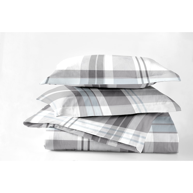 Dormisette Luxury German Flannel 3-piece Cotton Duvet Cover Set