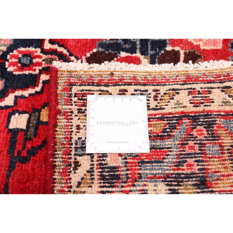 ECARPETGALLERY Hand-knotted Andelz Red Wool Rug - 4'4 x 7'10