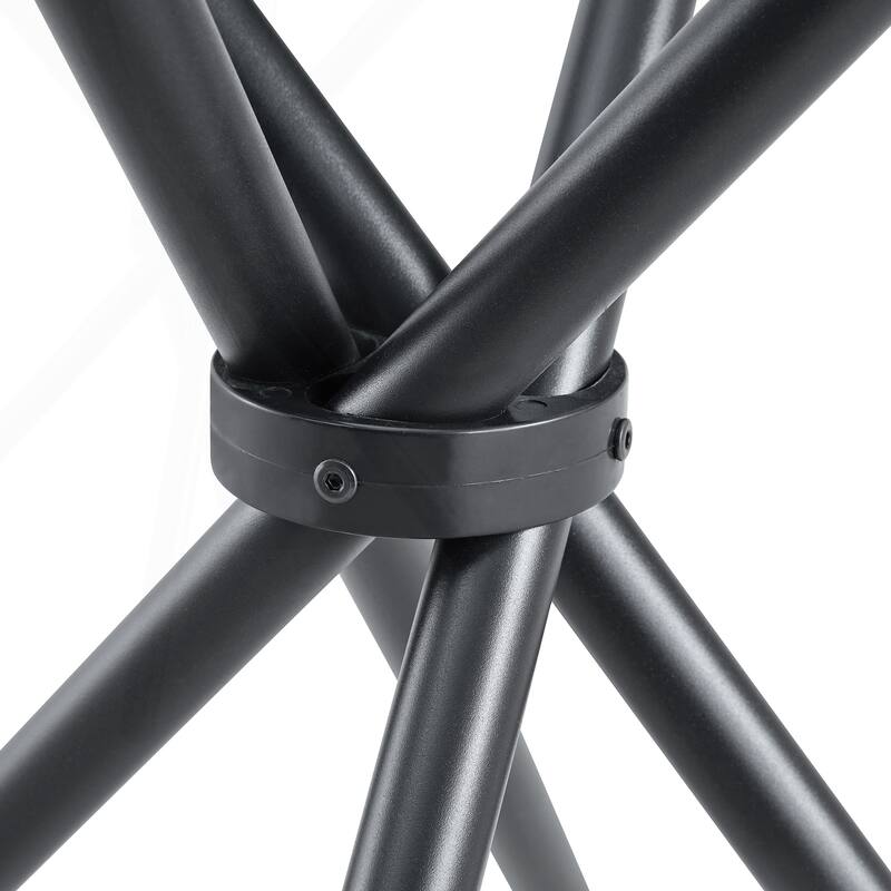 Exquisite Tempered Glass Round Table with Sturdy Metal Legs for Stylish Spaces