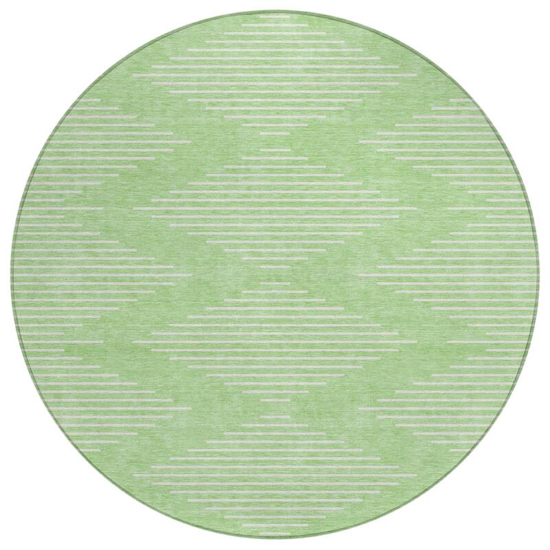 HomeRoots Geometric Transitional Rectangle Outdoor Rug