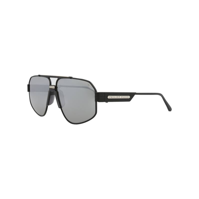 Philipp Plein Aviator-Frame Titanium Sunglasses