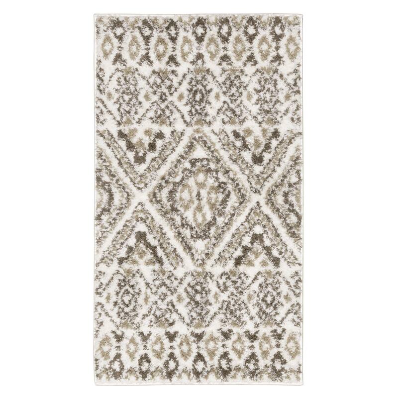 Paige Updated Lodge Brown/Beige Area Rug