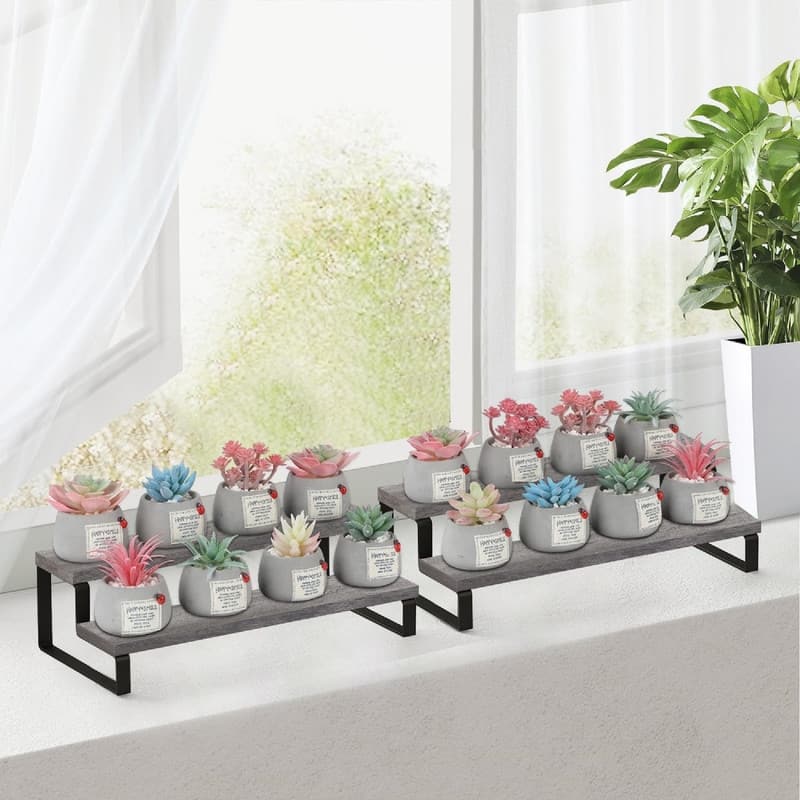 Wooden Display Riser Stand - 13.8 x 6x 4.5 inches