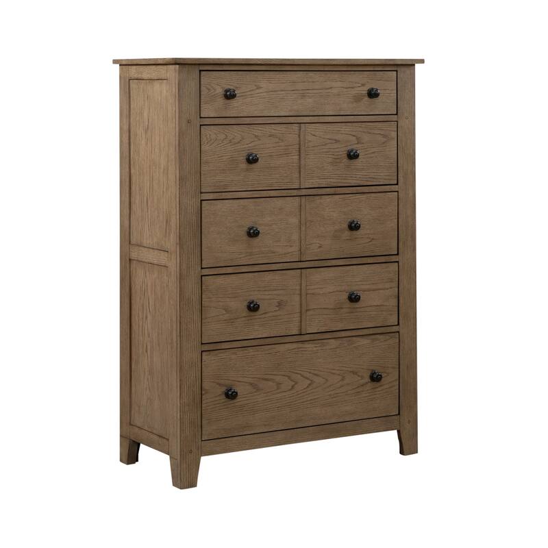 Liberty Furniture Grandpa's Cabin Sleigh Bed, Dresser, Mirror, Chest, Night Stand - California King, King or Queen