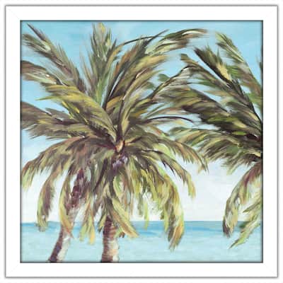 "View of the Coastline 2 (Square)" Print on Acrylic