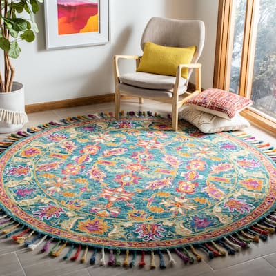 SAFAVIEH Handmade Aspen Josie Boho Tribal Wool Rug