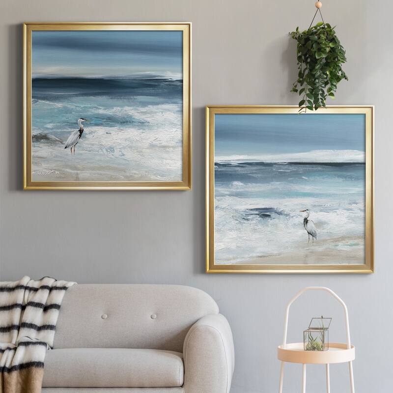 Tidal Fishing I Premium Framed Canvas - Ready to Hang