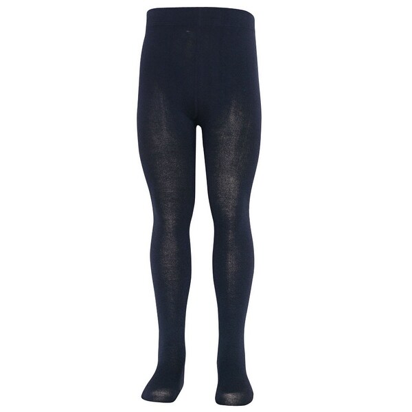 navy tights baby girl